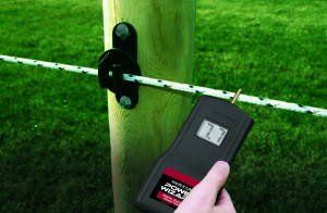 T-5 Digital Volt Meter in use